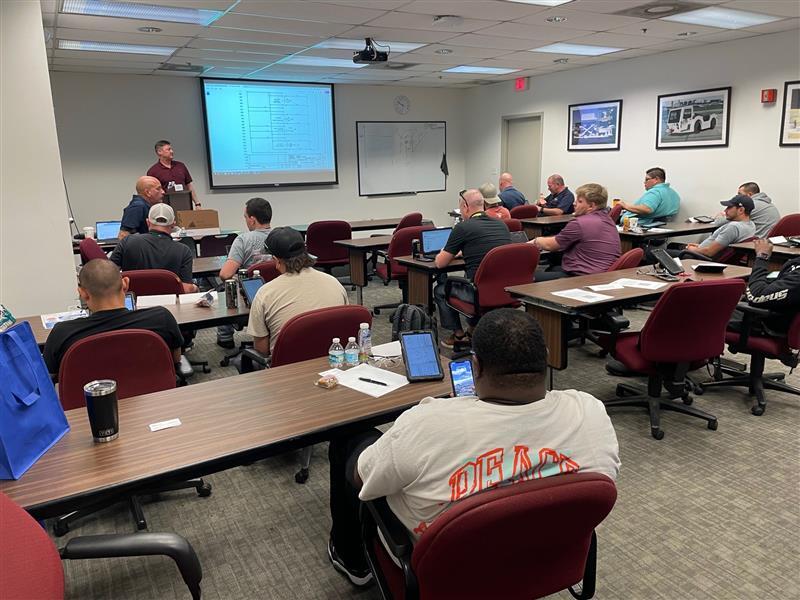 Image of a classroom during Factory Training Classes in Orlando, FL Image of a classroom during Factory Training Classes in Orlando, FL