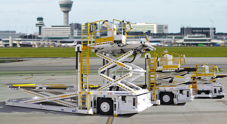 JBT Commander™ Cargo Loaders c15-30-60 at airport