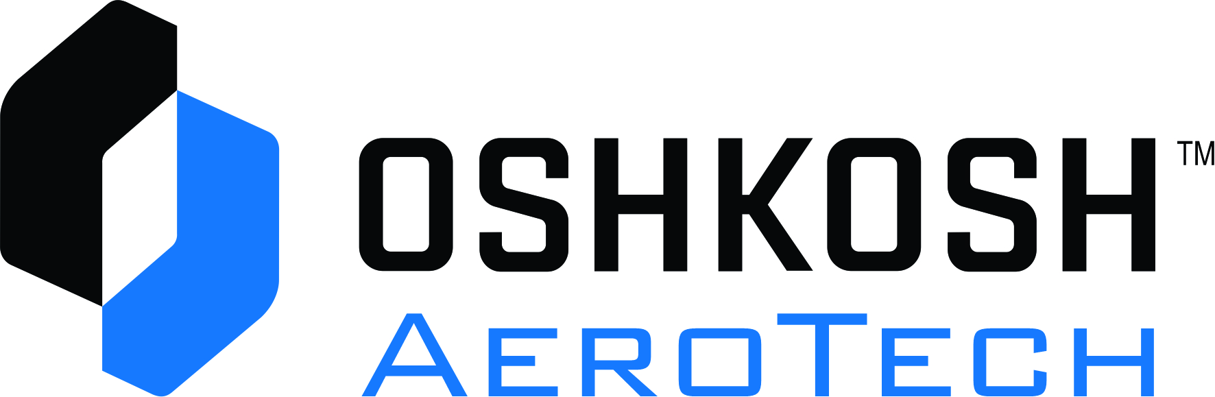 Color del logotipo oficial de Oshkosh AeroTech